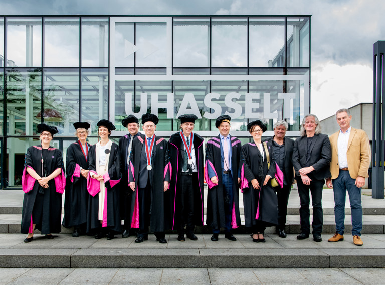 Groepsfoto Eredoctoren Uhasselt