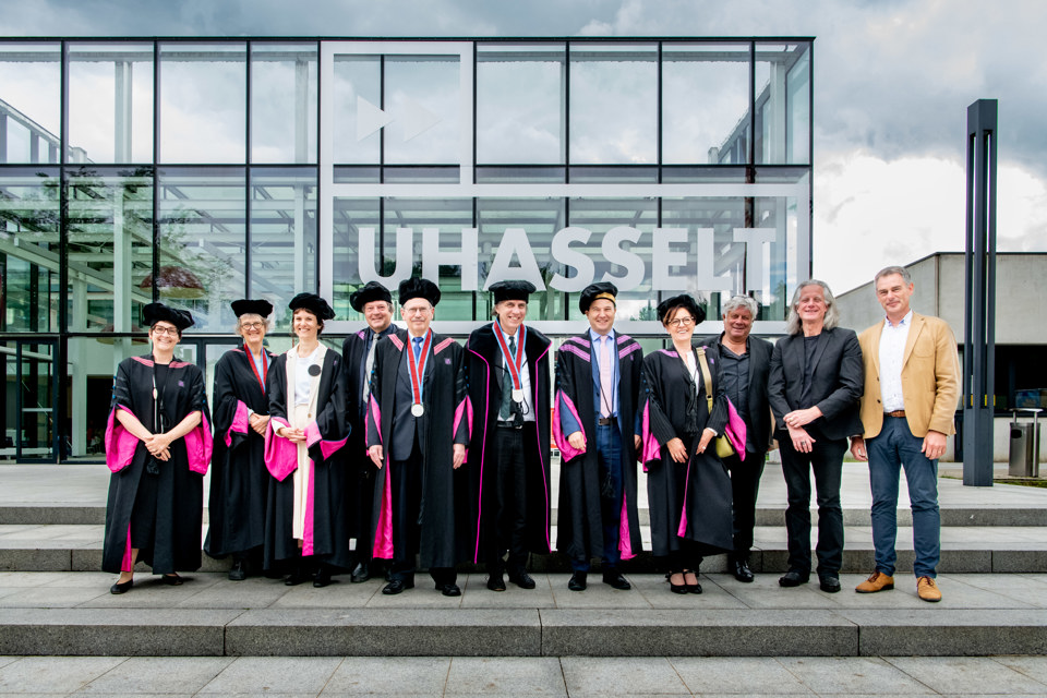 Groepsfoto Eredoctoren Uhasselt
