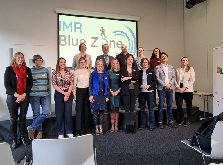Groepsfoto Blue Zone