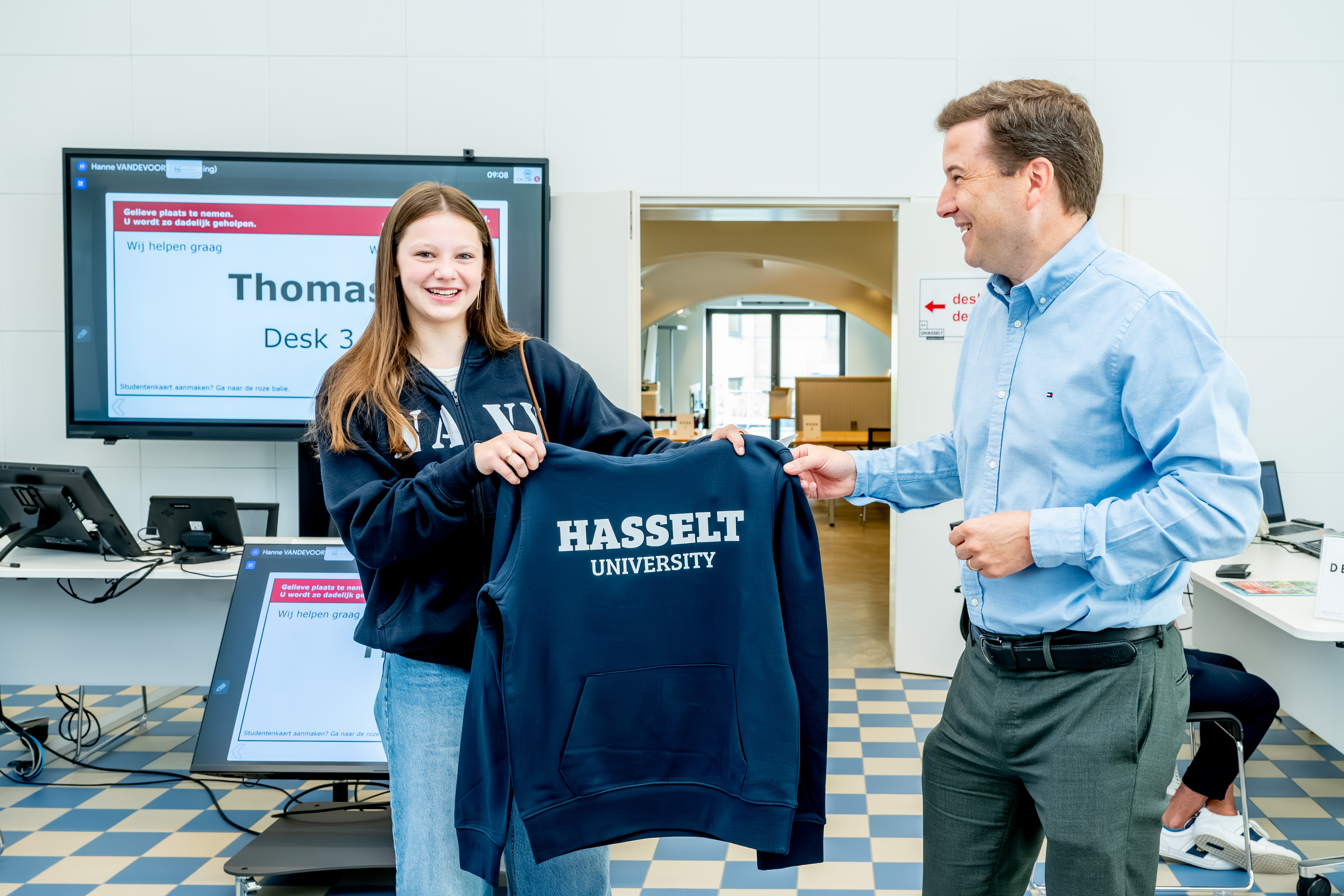Eerste Ingeschreven Student Femke Verboven