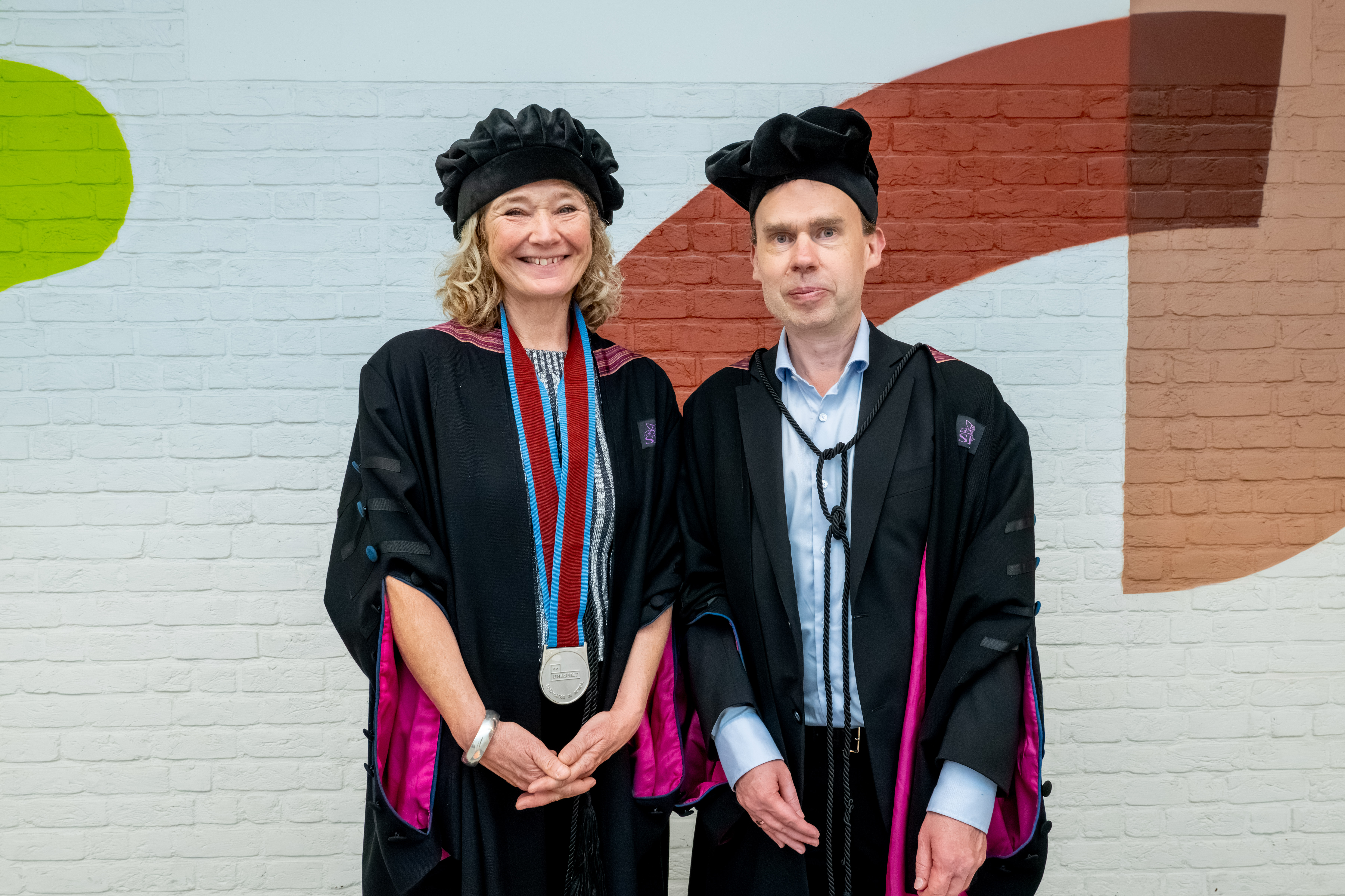 Eredoctor Lotte Brondum & Promotor Geert Wets
