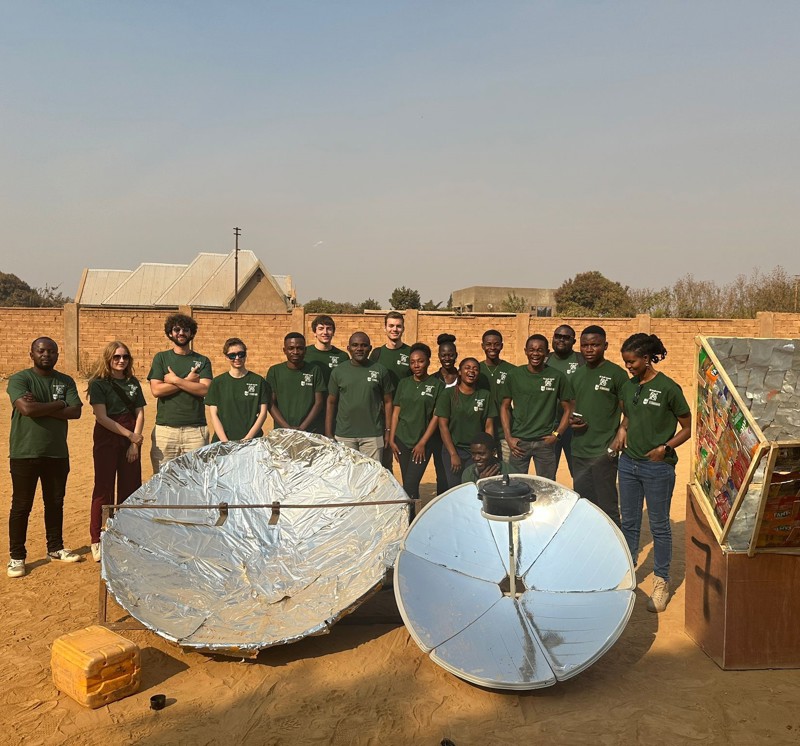 Solar Cooker For All Team in Congo