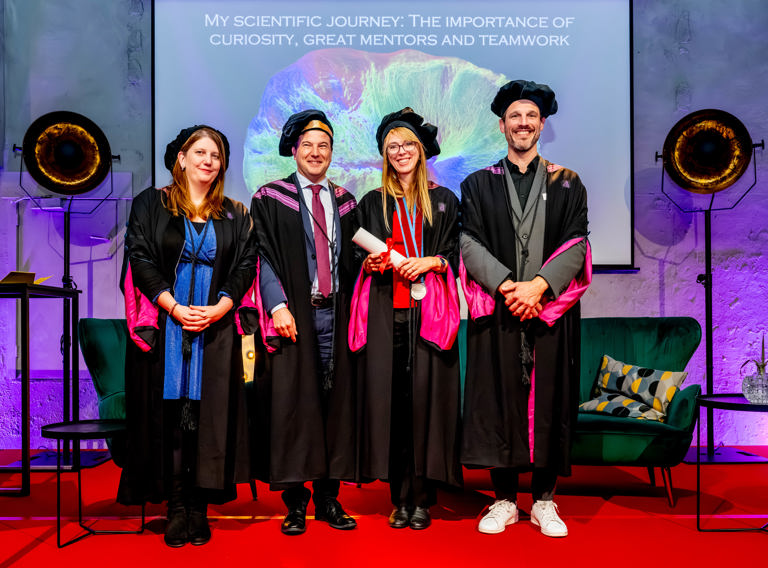 Eredoctoraat Madeline Lancaster 25 Jaar BIOMED (1)