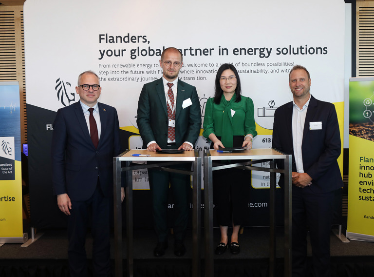 Ondertekening Mou UHasselt imec & UNSW