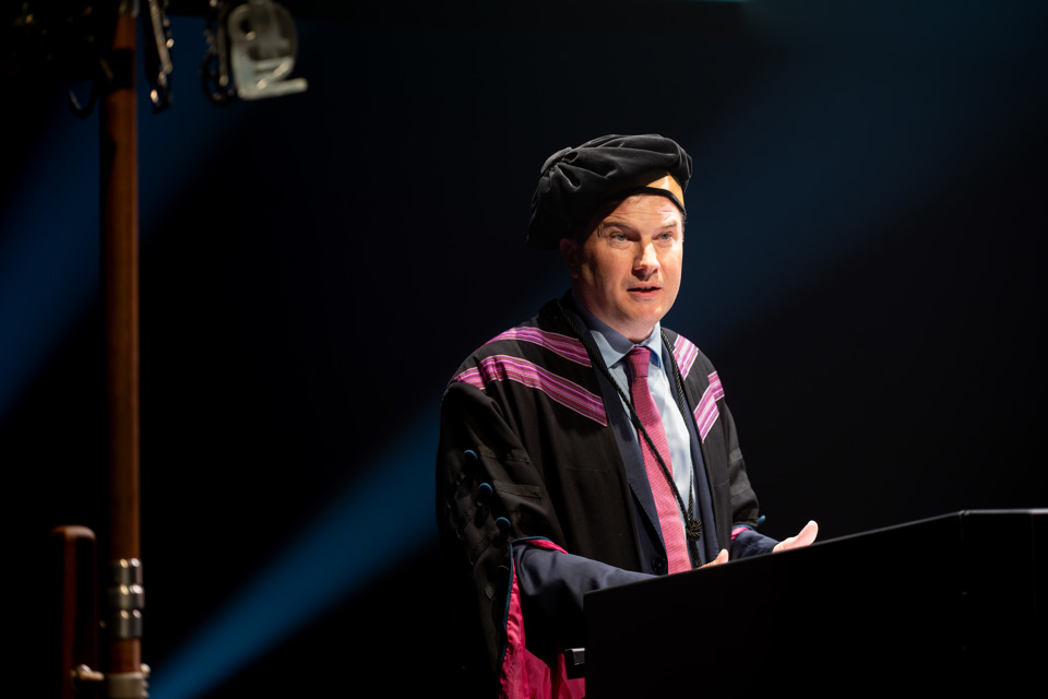 Rector Bernard Vanheusden Academische Openingszitting