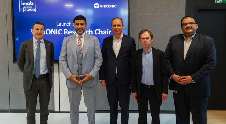 Lancering Leerstoel VITRONIC Groepsfoto