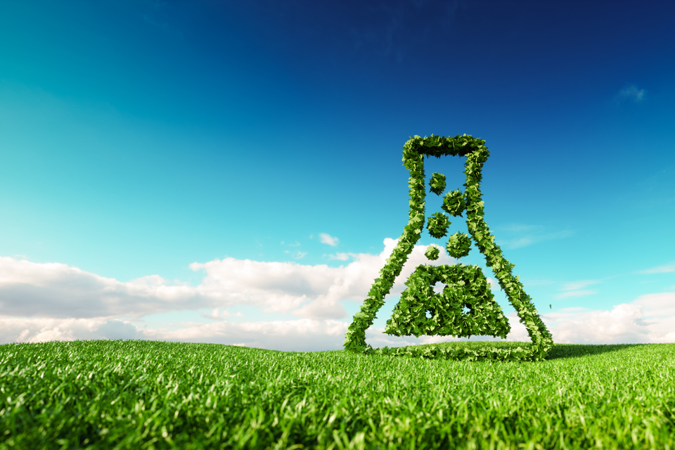 Erlenmeyer green